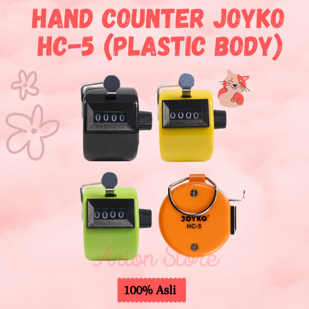 

[ARION STORE] Hand Counter HC-5 Joyko / Alat Hitung Cepat HC-5 Joyko [PCS]