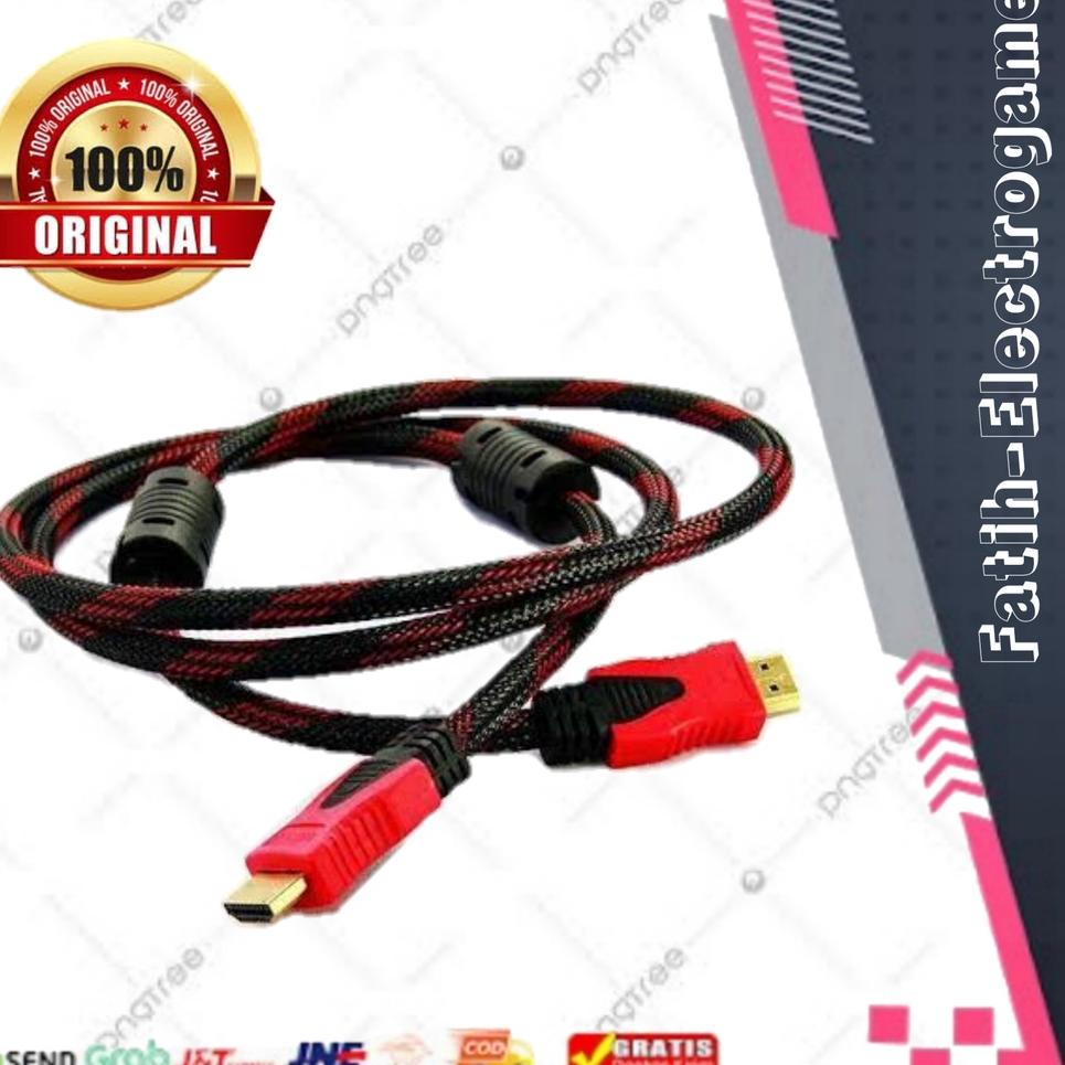 Viral Hdmi to rca + Kabel hdmi 1.5 meter + kabel rca 3in3 1.5 meter / hdmi to rca av / mini hdmi2av 