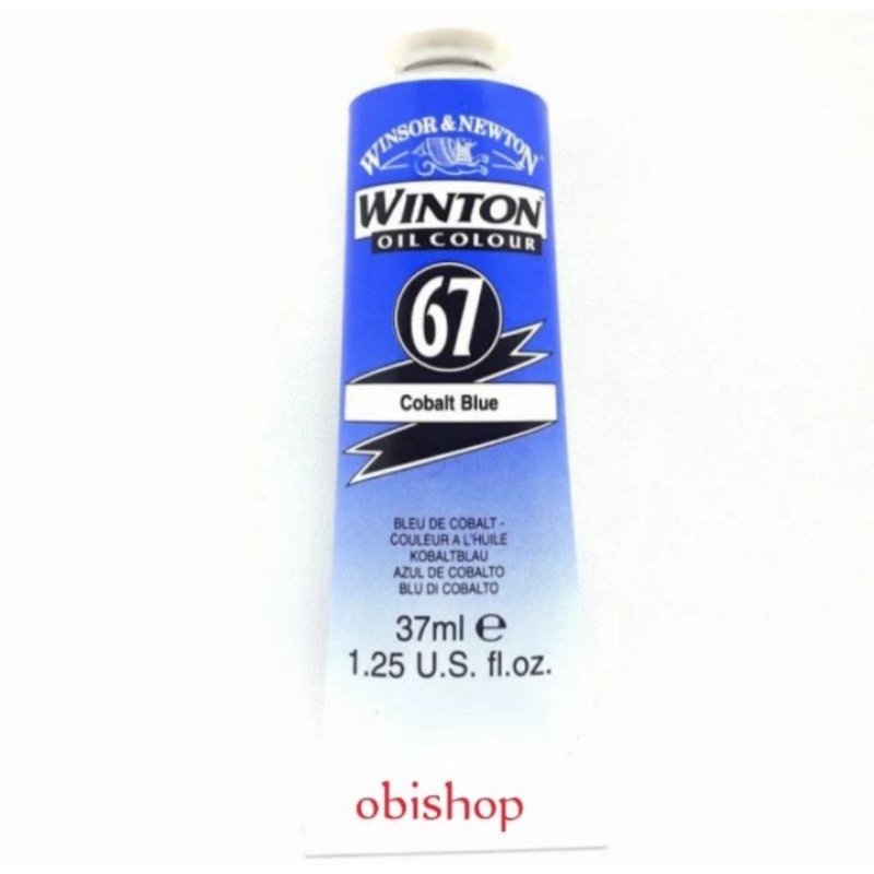 

Cat Minyak Winton Oil Colour 37 ml Cobalt Blue SERIES 2 Winsor & Newton