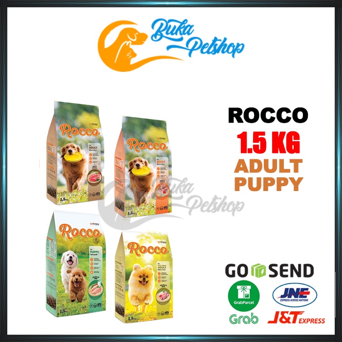 Makanan Anjing ROCCO DOG 1,5KG Adult Dan Puppy