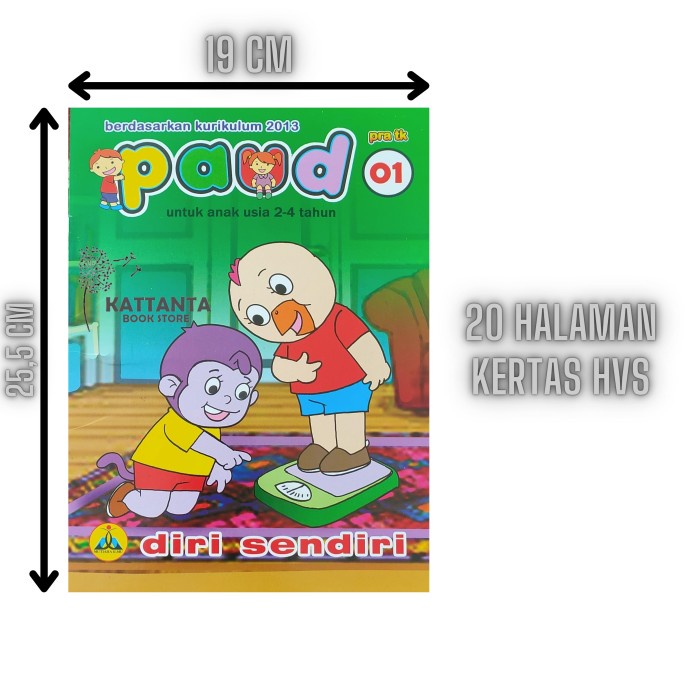 BUKU TEMATIK PAUD - MITAKA (PER TEMA)