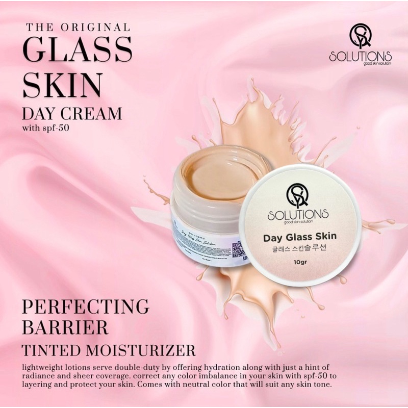 SUNSCREEN DAY CREAM GLASS SKIN