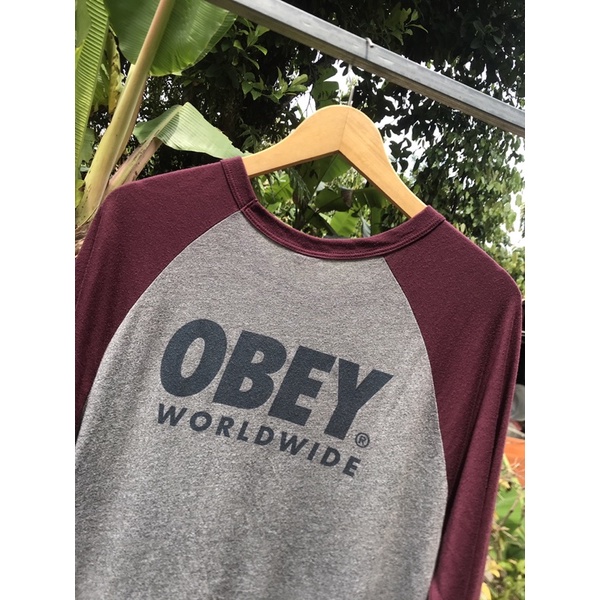 RAGLAN OBEY SECOND ORIGINAL