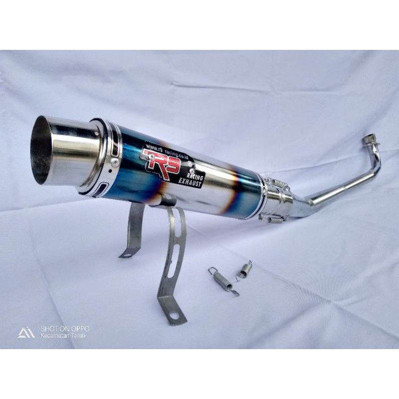 Kenalpot racing Knalpot R9 Mugello  Knalpot supra x125 Knalpot supra fit,vega,jupiter z,karisma,gren