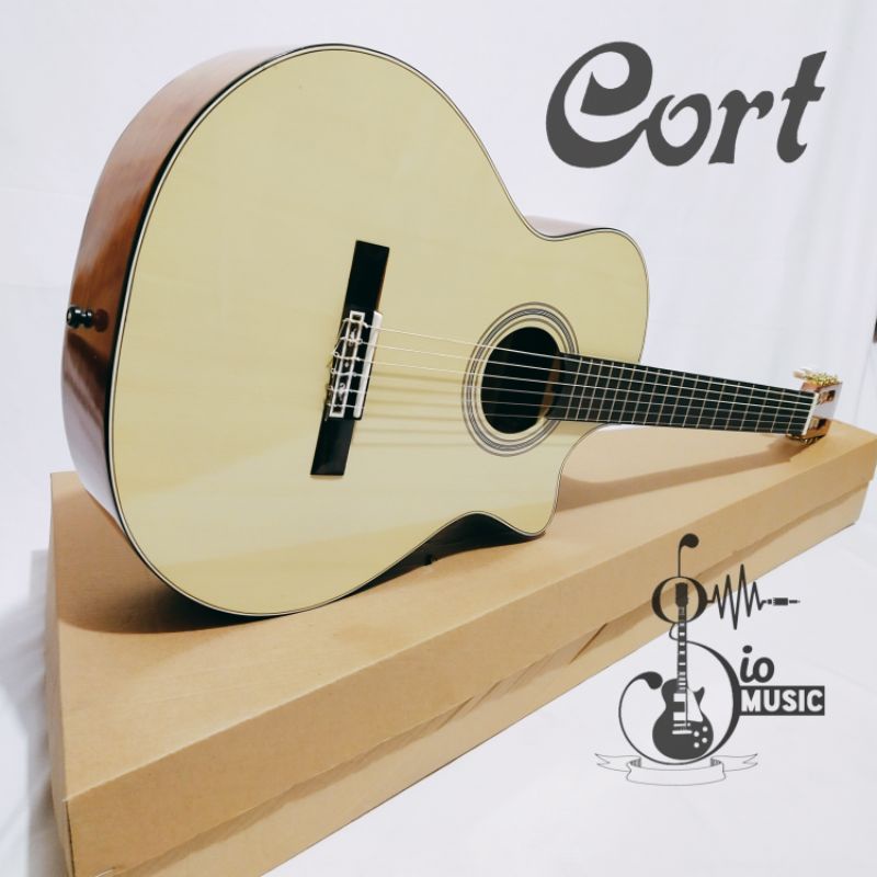 gitar akustik nilon cort Terbaru Highquality top premium