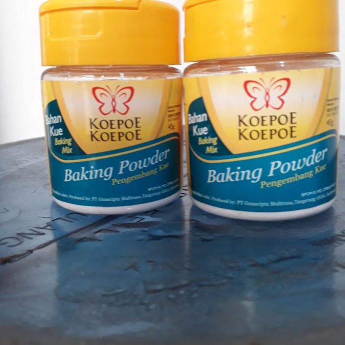 

BAKING-POWDER- BAKING POWDER KUPU 45GR -POWDER-BAKING