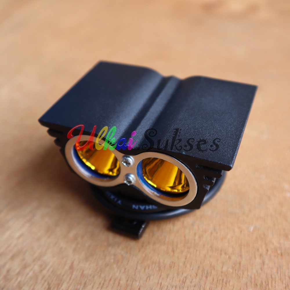 Lampu Tembak Motor LED Super Terang l Variasi Aksesoris Motor Dan Mobil Lampu Owl Super Focus Lampu 