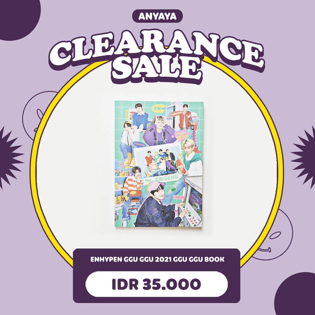 [READY STOCK] ENHYPEN DECO PACKAGE GGU GGU BOOK