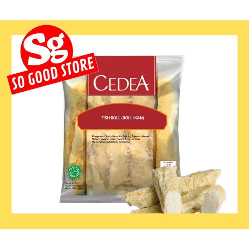 CEDEA fish roll  250 gram