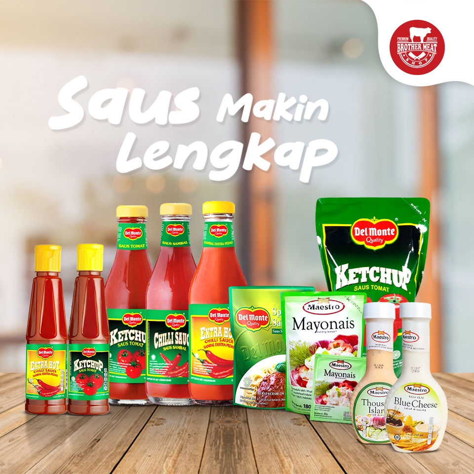 Delmonte Chilli Sauce Botol, Halal