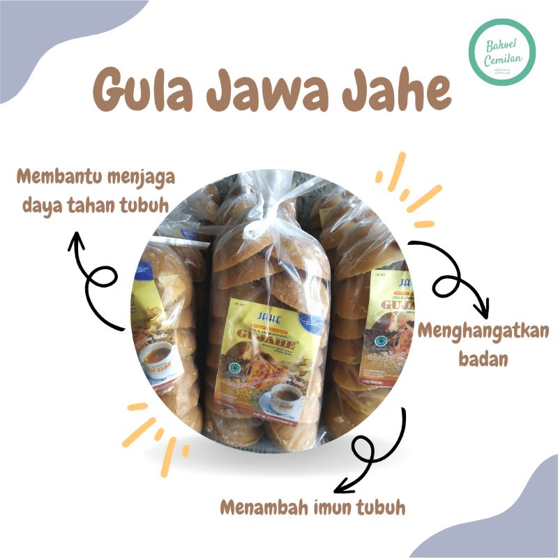 

GUJAHE | Gula Jawa Rasa Jahe Minuman Instant Herbal Alami Kemasan 500 gr