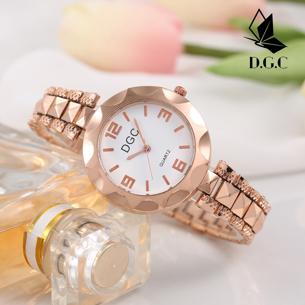 ✨D.G.C✨Jam Tangan Wanita Rantai Jam Tangan Korea Murah Cewek Magnet Analog Fashion W249