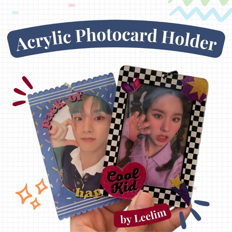 ACRYLIC PC PHOTOCARD HOLDER CASE by Leelim
