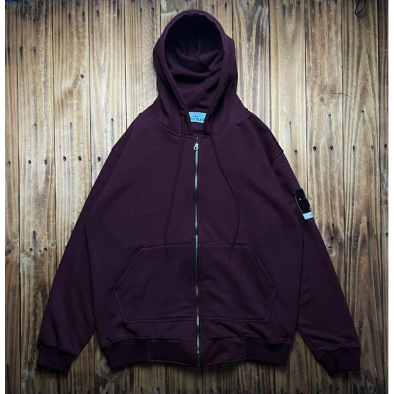 jaket sweater hoodie jipper stone island premium