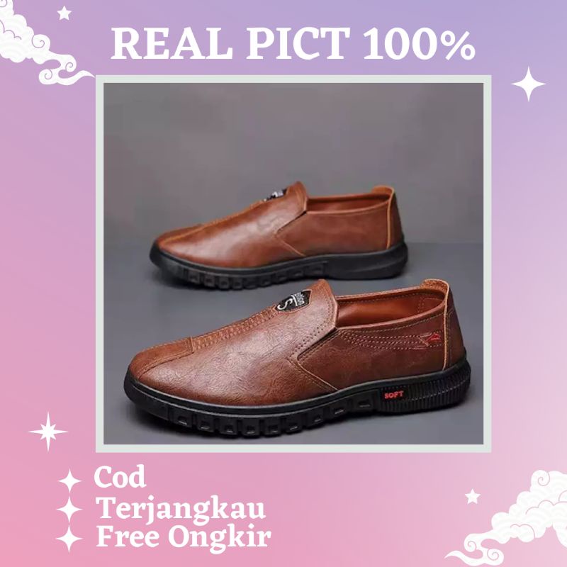 Sepatu Pantofel Pria Kerja Formal Import
