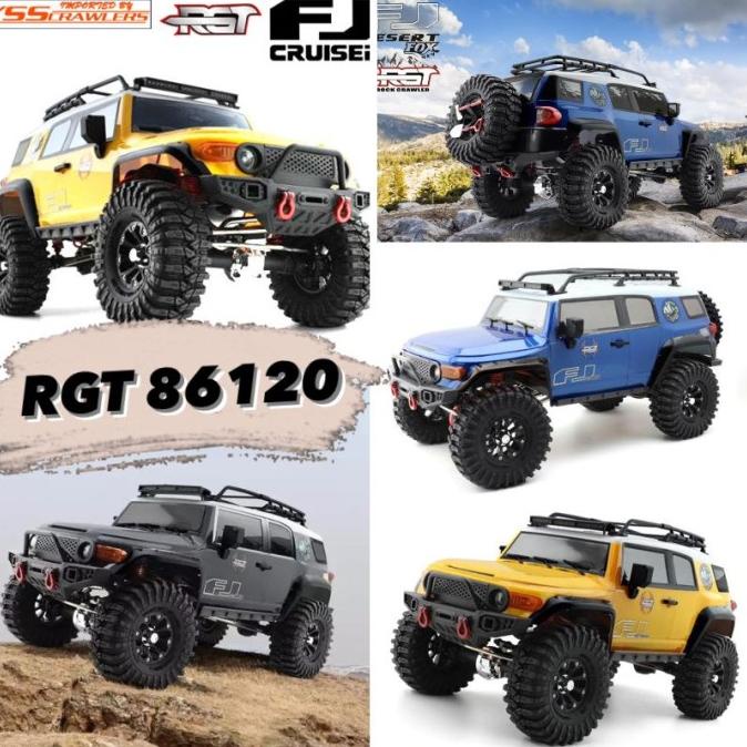 Rgt Ex-86120 86120 Rc Toyota Fj Cruiser Crawler Offroad 1/10 4Wd Rtr