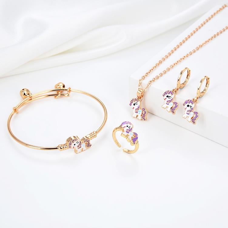 COD 1.1 HYL JEWELRY COD Set Perhiasan Titanium Anak Wanita Anti Lapis Emas Karat Isi Love Silver Dan