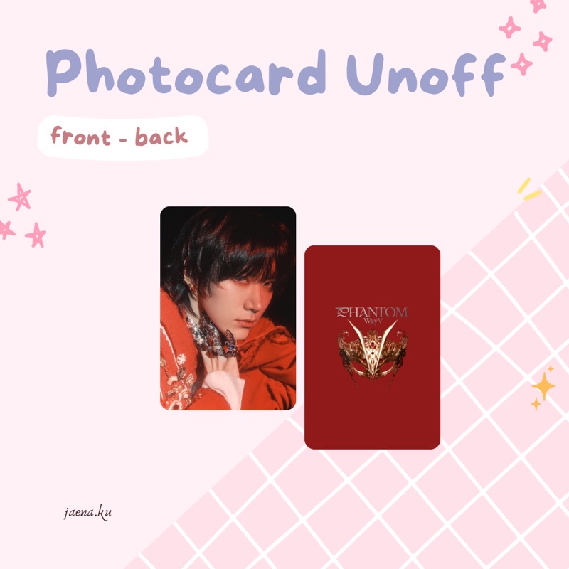 [WAYV] PHOTOCARD UNOFF PHANTOM WAYV