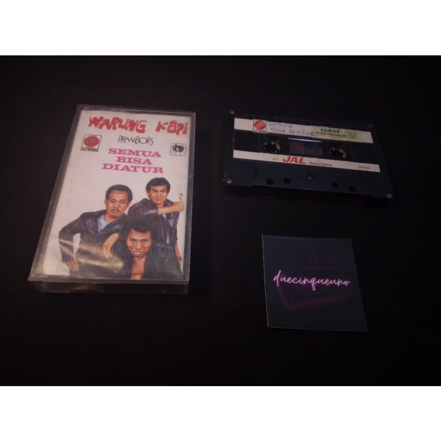 WARUNG KOPI PRAMBORS - SEMUA BISA DI ATUR (KASET PITA)