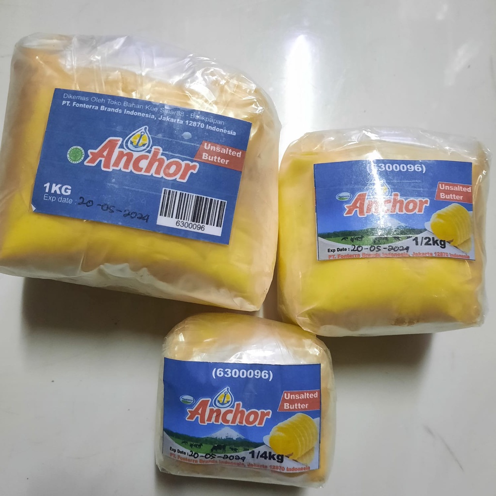 

Anchor Butter Unsalted Loss 500gr