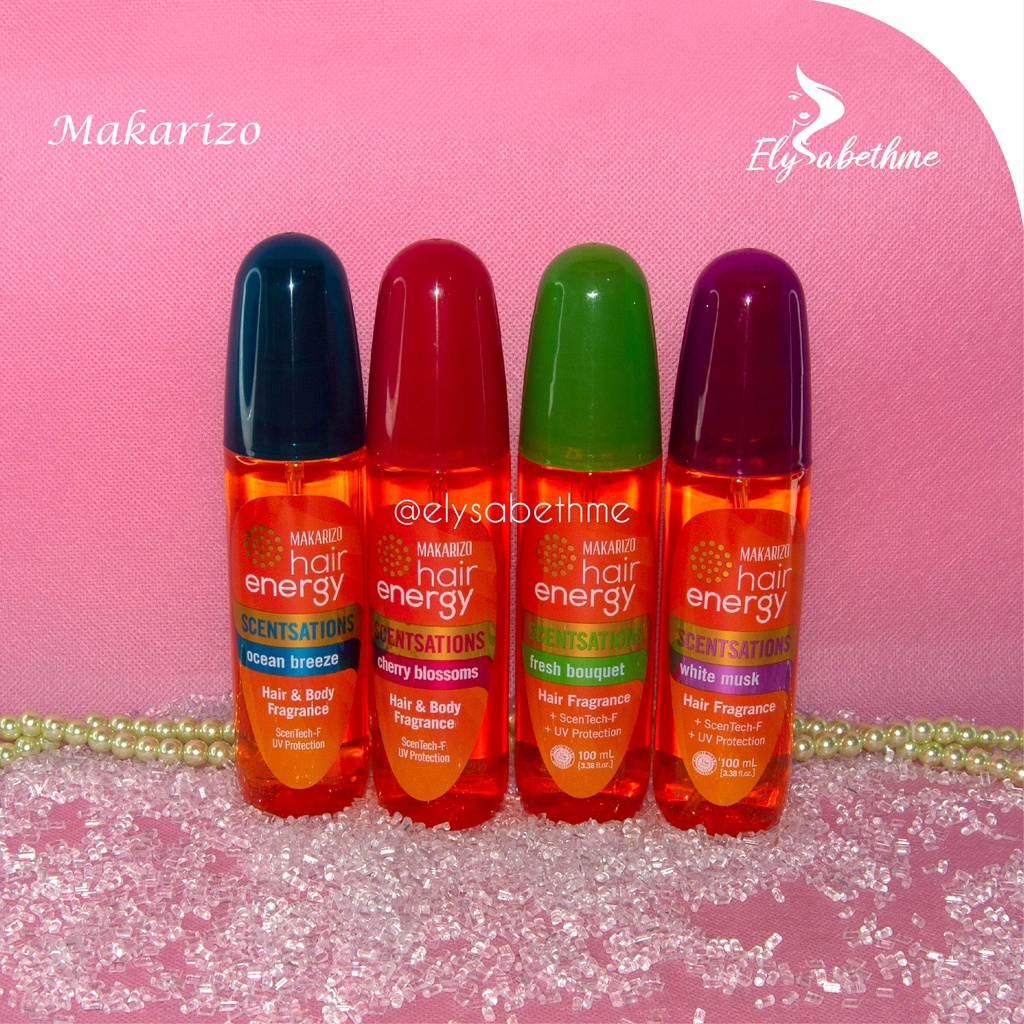 ✿ELYSABETHME✿ 【﻿ＭＡＫＡＲＩＺＯ】 makarizo hair parfume scentations besar 100 ml parfum rambut baju anti bau lepek helm