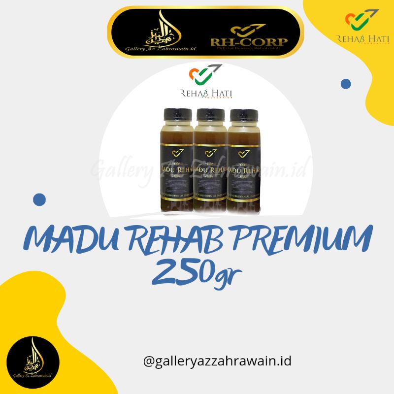

Madu rehab premium / madu ruqyah Rehab Hati 250gr