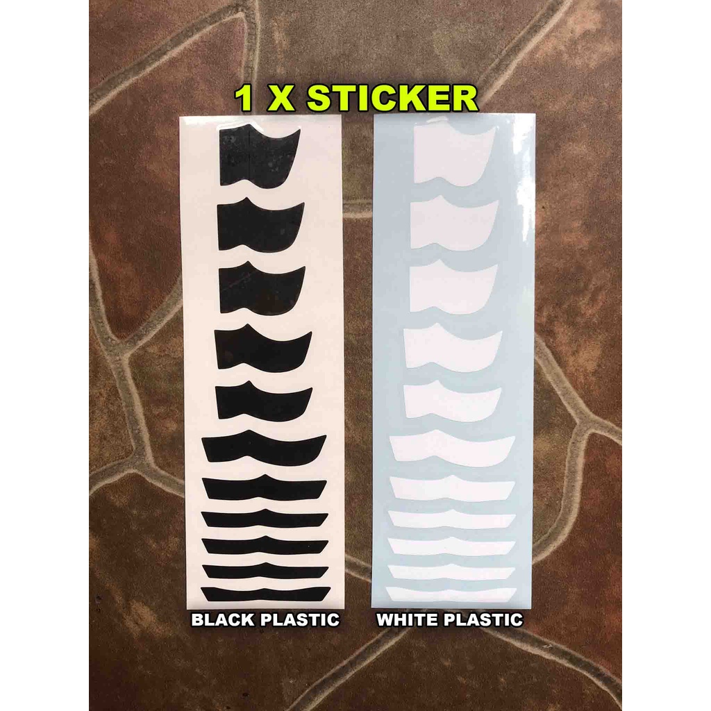 Sticker Flag Inlays Gitar Esp Ltd Eclipse Ec E-ii Phoenix Viper Series Fretboard Elektrik Lp Electri