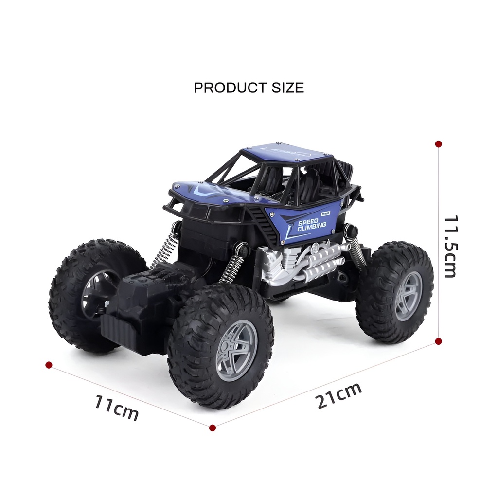 Mainan Mobil Remote Control Off Road | Mainan Anak Laki Laki Mobil Mobilan 3-4-5-6 Tahun | King Climbing 4WD