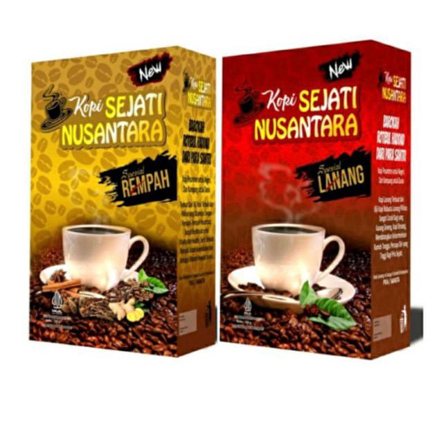 

KOPI REMPAH SEJATI NUSANTARA 1 BOX ISI 15 SACHET ORIGINAL BSI