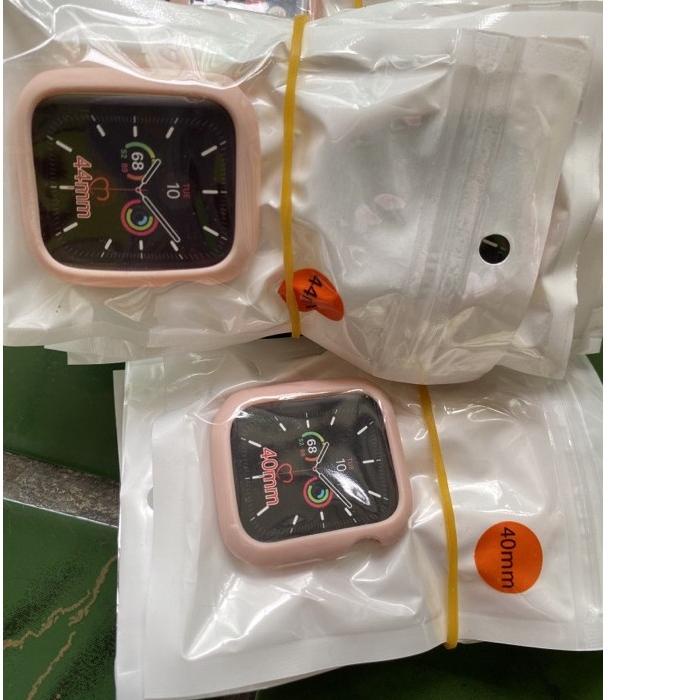 4.4 Brand ✅TERMURAH ✅ silicon iwatch case smartwatch size 38 40 42 44 mm smartwatch T500 T55 Hw12 hw