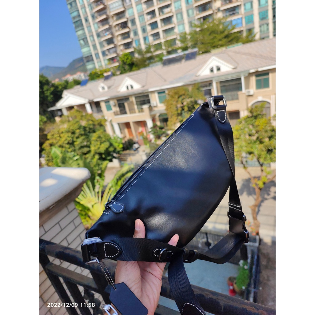 [Instant/Same Day] cf078   078   CE618  coach men's pockets Inclined shoulder bag Chest package yaobao  yaobao  618