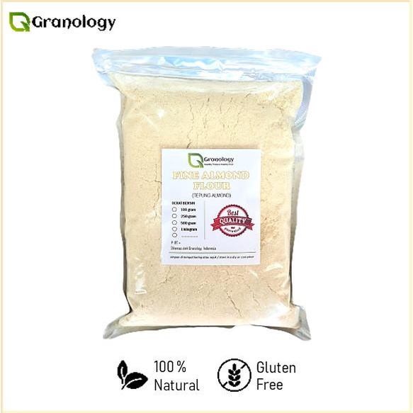 

Tepung Almond / Almond Bubuk / Almond Flour (1 Kilogram) By Granology Premium