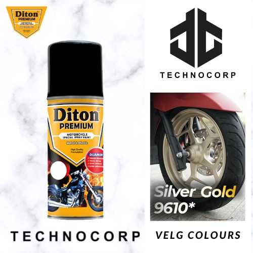 

CAT DITON PREMIUM VG 9610 SILVER GOLD / VELG 7K GOLD DOFF