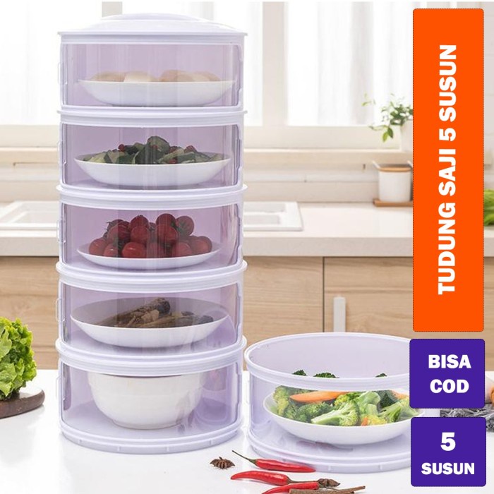 Tud Modern Food Storage / Tudung Saji 5 Susun