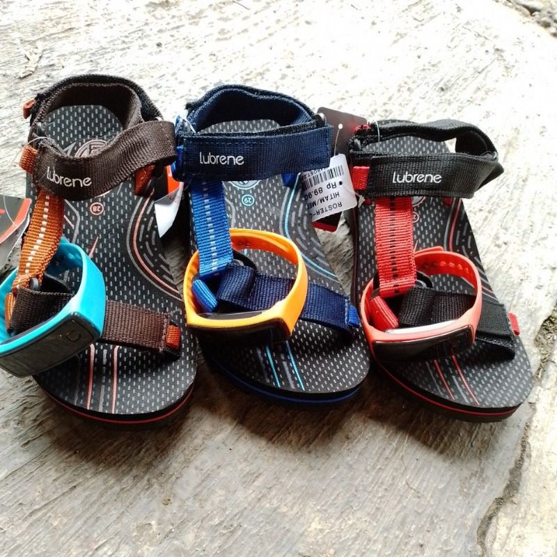 LUBRENE SANDAL GUNUNG ANAK BERHADIAH JAM TANGAN DIGITAL