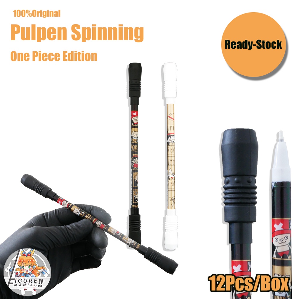 Spinning Pen - Pulpen Putar Rubber Plastik Non LED Edition Superhero Murah Viral Berkualitas