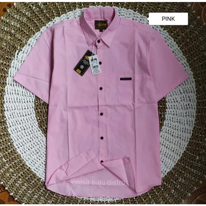 KEMEJA LENGAN PENDEK PRIA DEWASA KUALITAS PREMIUM