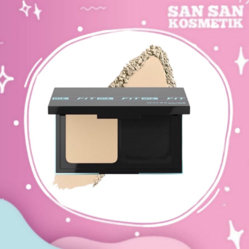 Maybelline Fit Me Matte and Poreless 24HR Oil Control Powder Foundation