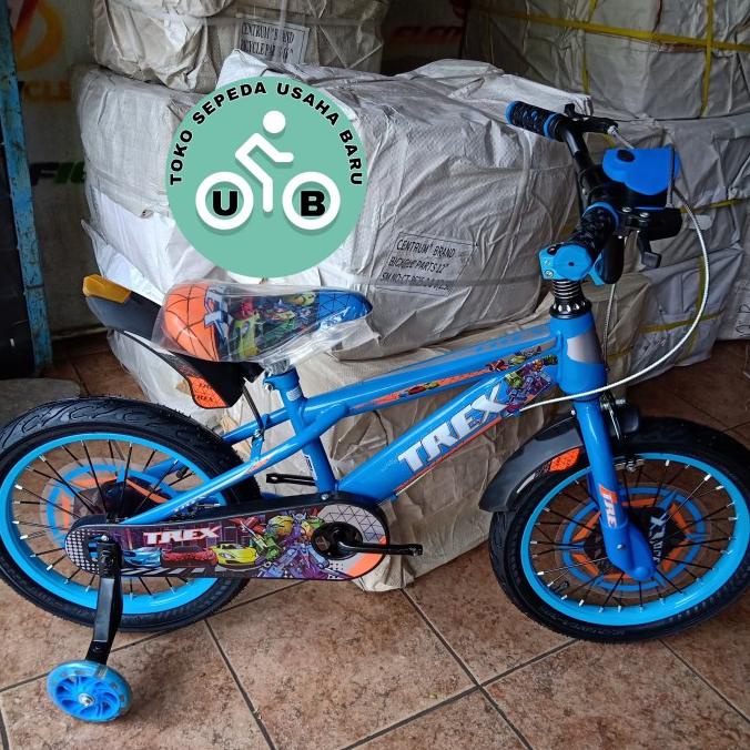 Sepeda Anak Bmx 18 Inch Trex Cyberbots #Original