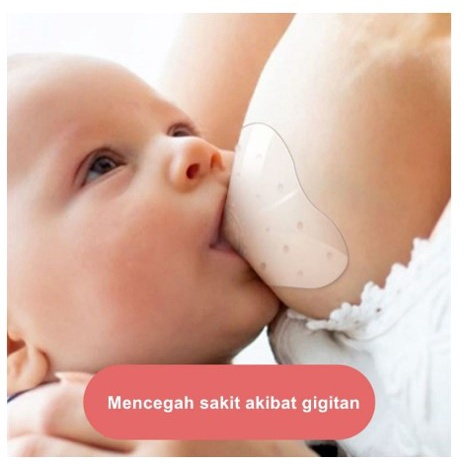 Pelindung Puting Bahan Silikon Untuk Menyusui / nipple shiled/breast pad