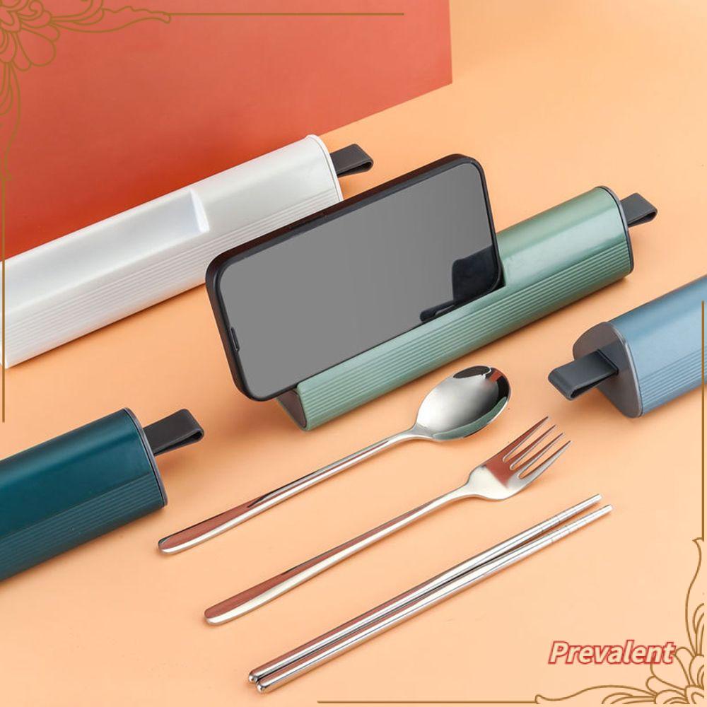 Preva Cutlery Set Portable High Quality Garpu Sendok Sumpit Peralatan Makan Camping Set