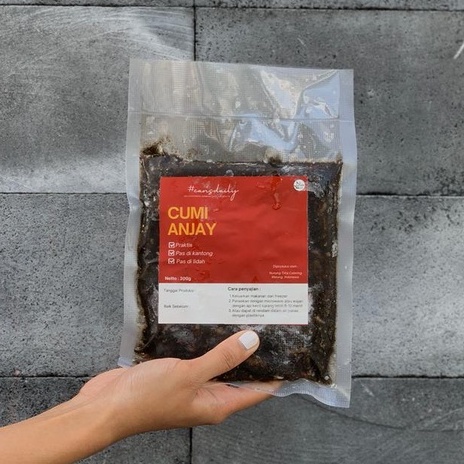 

[Frozen Pack] Lauk Cumi Hitam Pedas Vacum