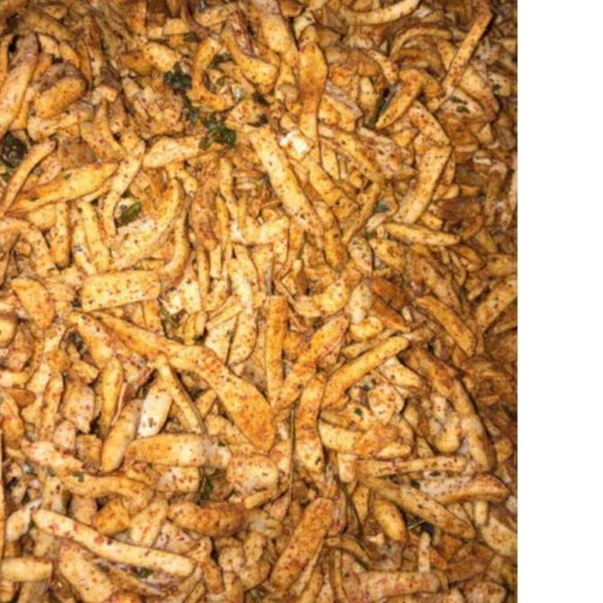 

Diskon✔️[COD] Basreng Pedas Daun Jeruk 500gr Baso goreng basreng gurih keripik kaca|RA1