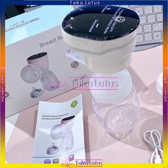 Pompa Asi Allin1 Handsfree  Elektrik Dengan Dot Nipple Kualitas terpercaya Breast Pump Allin1 Pompa Nyaman