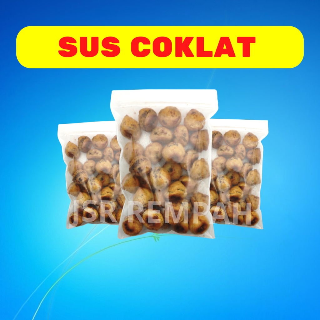

Premium Jsr Rempah Sus Coklat/Kue Soes Coklat Kering 60 Gram