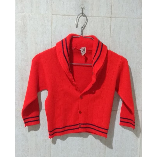 Jaket Anak Bahan Wol Umur 3-6 th (second)