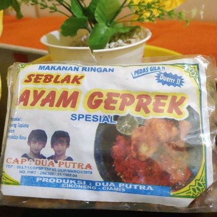 

Seblak Ayam Geprek isi 20 bungkus