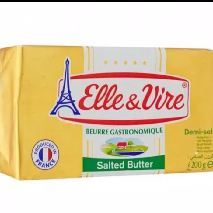 

elle&vire salted butter mentega asin 200gr