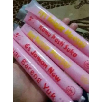 

ㅟ Plastik es mambo sablon 3x23 cm / plastik es mambo kekinian sablon kata kata mutiara lucu motivasi ✘