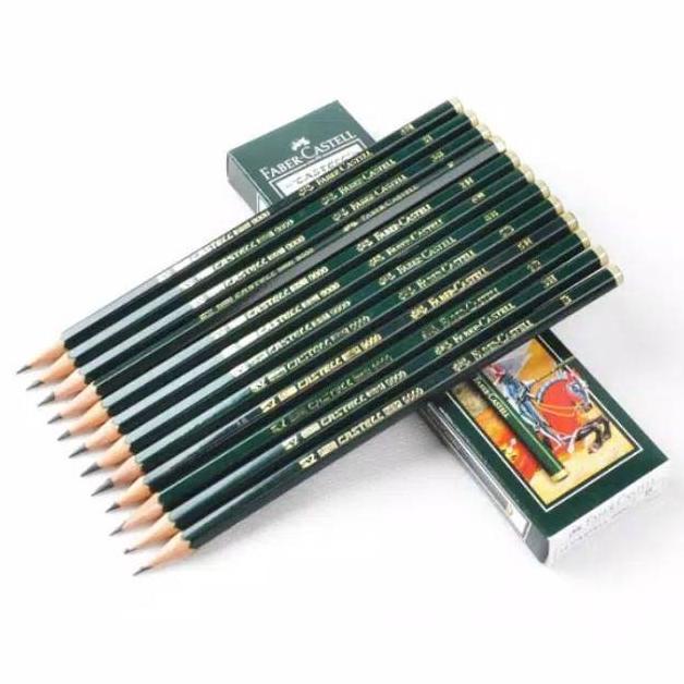 

PENSIL 2B FABERCASTELL ORIGINAL(1LUSIN) TERLARISS...,,,,,